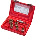 Milwaukee 49-22-8210 7PC Quick Change Steel Plate Carbide Hole Cutter Set