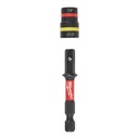 Milwaukee 49-66-4742 SHOCKWAVE™ Impact Duty 1/4" and 5/16" x 2-1/4" QUIK-CLEAR™ 2-in-1 Magnetic Nut Driver Bulk 25