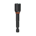 Milwaukee 49-66-4732 SHOCKWAVE™ Impact Duty 1/4” x 2-9/16” Magnetic Nut Driver Bulk 10