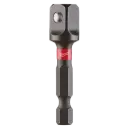 Milwaukee 48-32-5031 SHOCKWAVE™ Impact Duty 1/4" Hex to 3/8" Square Socket Adapter