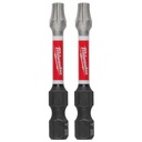 Milwaukee 48-32-4785 SHOCKWAVE™ Impact Duty 2" Power Bit TORX® T25 Bulk 25