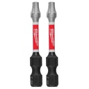 Milwaukee 48-32-4784 SHOCKWAVE™ Impact Duty 2" Power Bit TORX® T20 Bulk 25
