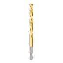 Milwaukee 48-89-4615 9/32" SHOCKWAVE™ Impact Duty RED HELIX™ Titanium Drill Bit