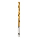 Milwaukee 48-89-4614 17/64" SHOCKWAVE™ Impact Duty RED HELIX™ Titanium Drill Bit