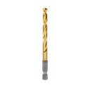 Milwaukee 48-89-4612 15/64" SHOCKWAVE™ Impact Duty RED HELIX™ Titanium Drill Bit