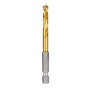 Milwaukee 48-89-4610 13/64" SHOCKWAVE™ Impact Duty RED HELIX™ Titanium Drill Bit
