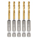 Milwaukee 48-89-4605 1/8" SHOCKWAVE™ Impact Duty RED HELIX™ Titanium Drill Bit