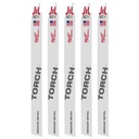 Milwaukee 48-00-5794 12" 14 TPI TORCH™ SAWZALL® Blade for Medium Metal (5 PK)