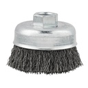Milwaukee 48-52-5060 3" Crimped Wire Cup Brush- Carbon Steel