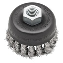 Milwaukee 48-52-5050 3" Knot Wire Cup Brush - Stainless Steel