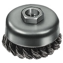 Milwaukee 48-52-5040 3" Knot Wire Cup Brush - Carbon Steel