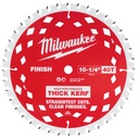 Milwaukee 48-40-1040 10-1/4" 40T Thick Kerf Finish Circular Saw Blade
