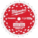 Milwaukee 48-40-0742 7-1/4" 24T Thick Kerf Framing Circular Saw Blade (2 PK)