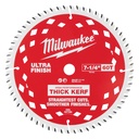 Milwaukee 48-40-0730 7-1/4" 60T Thick Kerf Ultra Finish Circular Saw Blade