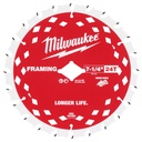 Milwaukee 48-41-0723 7-1/4" 24T Worm Drive Framing Circular Saw Blades Bulk 10