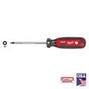 Milwaukee MT218 #2 Square 4" Cushion Grip Screwdriver (USA)