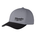 Milwaukee 507DG-SM WORKSKIN™ Performance Fitted Hat | Dark Gray, Small/Medium