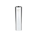 Milwaukee 45-34-9128 1/2" Drive 5/8" SAE 6-Point Deep Socket with FOUR FLAT™ Sides