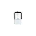 Milwaukee 45-34-9121 1/2" Drive 20MM Metric 6-Point Socket with FOUR FLAT™ Sides