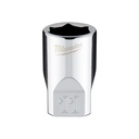 Milwaukee 45-34-9037 1/4" Drive 11mm Metric Socket with FOUR FLAT™ Sides