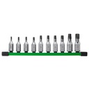 Milwaukee 48-22-9531 10pc 3/8" Drive TORX® Bit Socket Set