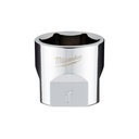 Milwaukee 45-34-9072 3/8" Drive 1" SAE Socket with FOUR FLAT™ Sides