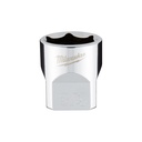 Milwaukee 45-34-9068 3/8" Drive 3/4" SAE Socket with FOUR FLAT™ Sides