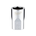 Milwaukee 45-34-9064 3/8" Drive 1/2" SAE Socket with FOUR FLAT™ Sides