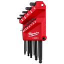 Milwaukee 48-22-2185 13-Key Ball End L-Style Hex Key Set - SAE