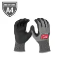 Milwaukee 48-73-7142 Cut Level 4 High-Dexterity Nitrile Dipped Gloves - L