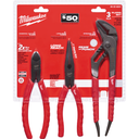Milwaukee 48-22-6331 Comfort Grip Pliers Kit - 3 PC