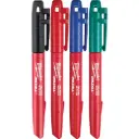 Milwaukee 48-22-3123 2PK INKZALL™ Silver/Gold Metallic Fine Point Marker