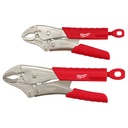 Milwaukee 48-22-3402 2PC TORQUE LOCK™ Curved Jaw Locking Pliers Set