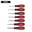 Milwaukee 48-22-2448 7pc Metric HollowCore™ Nut Driver Set