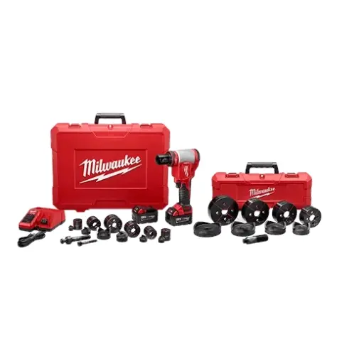 [MKE_2676-23] Milwaukee 2676-23 M18™ FORCE LOGIC™ 10T Knockout Tool 1/2" - 4" Kit