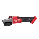 Milwaukee 2887-20 M18 FUEL™ 5" Flathead Braking Grinder, Slide Switch Lock-On