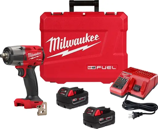[MKE_2962-22R] Milwaukee 2962-22R M18 FUEL™ 1/2 " Mid-Torque Impact Wrench w/ Friction Ring Kit