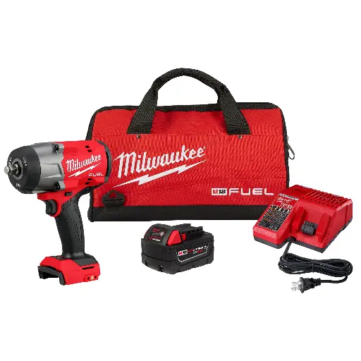[MKE_2967-21B] Milwaukee 2967-21B M18 FUEL™ 1/2" High Torque Impact Wrench w/ Friction Ring Kit