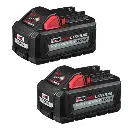 Milwaukee 48-11-1862 M18™ REDLITHIUM™ HIGH OUTPUT™ XC6.0 Battery Pack (2 Pk)