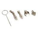 Milwaukee 48-53-2685 5PC Small Cable Head Attachment Kit w/ RUST GUARD™ Plating
