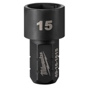 Milwaukee 49-16-1615 INSIDER™ Box Ratchet Socket 6 Point 15mm