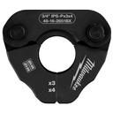 Milwaukee 49-16-2651BX 3/4" IPS-P Pivoting Press Ring for M18™ & M12™ FORCE LOGIC™ Press Tools