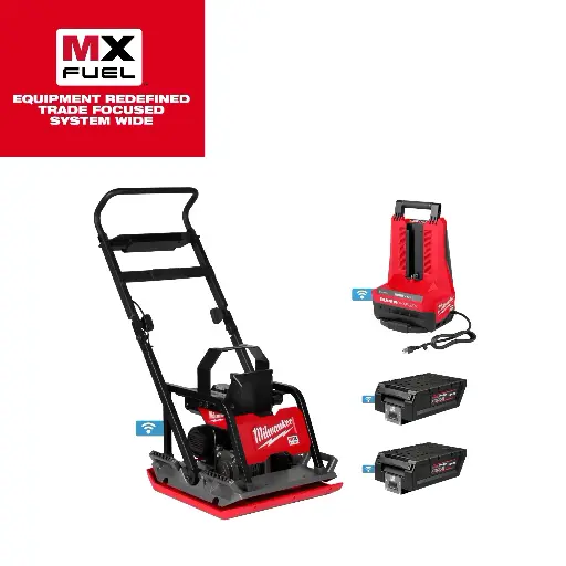 [MKE_MXF220-2HD] Milwaukee MXF220-2HD MX FUEL™ 20" Plate Compactor Kit
