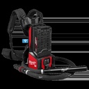 Milwaukee MXF372-2XCB MX FUEL™ Backpack High Cycle Concrete Vibrator Kit w/ 7' Whip / 1.75" Head