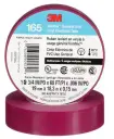 3M™ Temflex™ Vinyl Electrical Tape 165, Purple, 3/4 in x 60 ft (19 mm x 18 m), 6 mil, 100 Rolls/Case