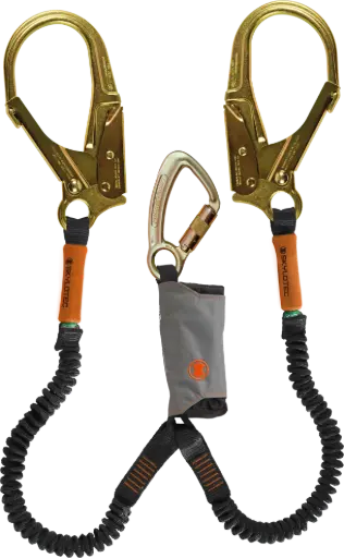 [SKY_L-0562-1,8] Skylotec SKYSAFE PRO FLEX Steel, Double Leg with Two Large Steel Rebar Hooks