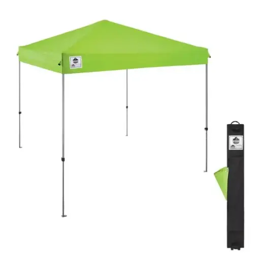 [EGN_12910] Ergodyne Shax 12910 Lightweight Pop-Up Tent - 10ft x 10ft Single Lime