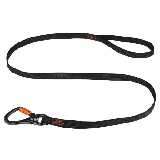 [EGN_19137] Ergodyne Squids 19137 Lanyard - Locking Swivel Carabiner Loop - 40lbs Standard Black