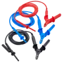 AEMC Lead – Set of 3, 45 ft 5kV safety w/integral clips for Megohmmeter Models 5050, 5060, 5070, & 6505 {Jumper lead not included}
Replacement for Cat #2119.87 (2151.33)
