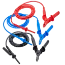 AEMC Lead – Replacement Set of 3, 10 ft 15kV safety w/clips for Megohmmeter Models 6550 & 6555
Replacement for Cat #2151.14 & 2151.17 (2151.36)